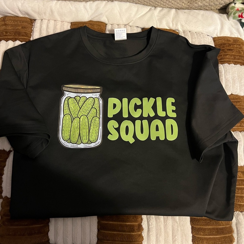 Black Pickle Squad T-Shirt XL NEW!